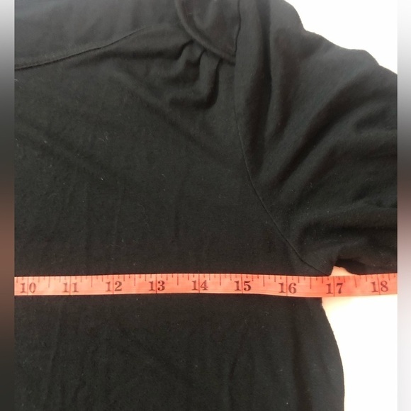 J.Jill wherever collection black long sleeve dress xs - Picture 5 of 7